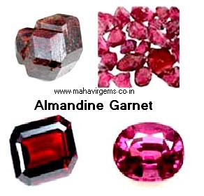 Almandine garnet Mahavir Gems